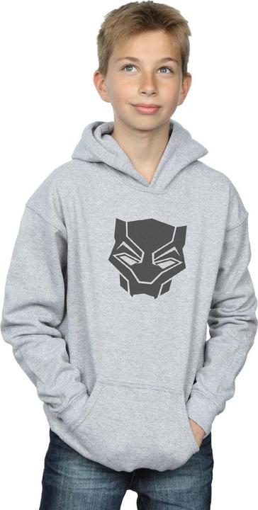 Immagine prodotto Felpa con cappuccio Black Panther Black On Black (140, 146)