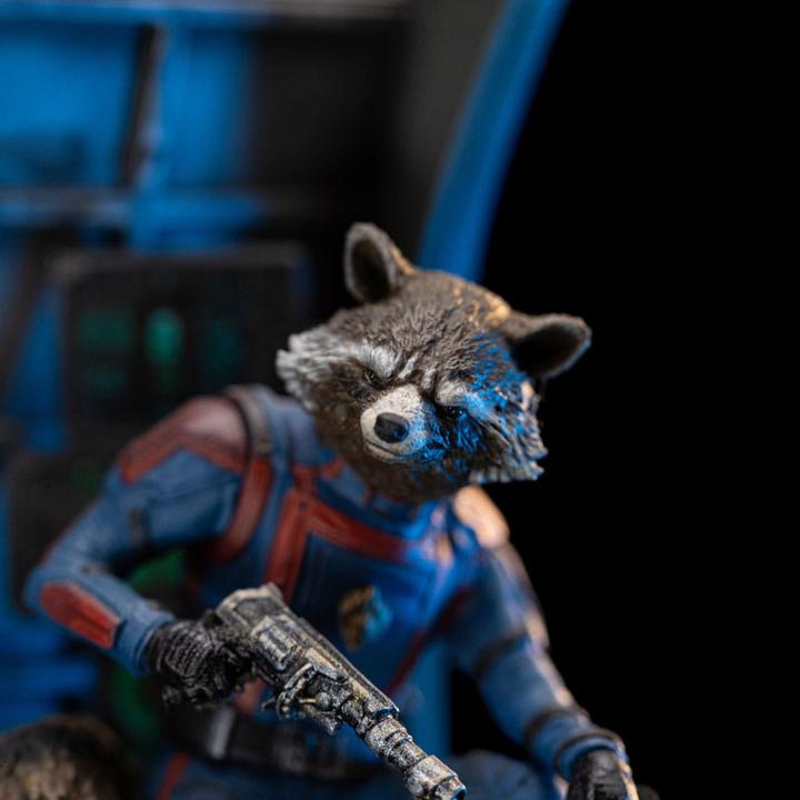 Image du produit Iron Studios Marvel statuette 1/10 Art Scale Guardians of the Galaxy Vol. 3 Rocket Racoon 20 cm