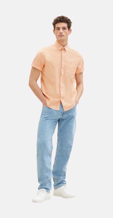 Actual product image Tom Tailor Hemd Kurzarmhemd mit Brusttasche (M)