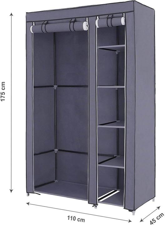 Actual product image Songmics Miranda (110 x 45 x 175 cm)
