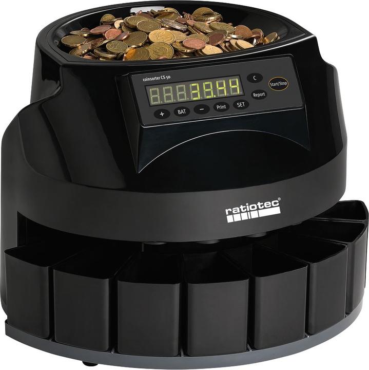 ratiotec Coin counting and sorting machine CS 50 (Coin counter)