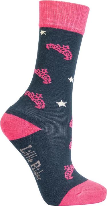 Actual product image Hy Equestrian Sasha Socks Girls (3Pack) (pack of 3, 152)