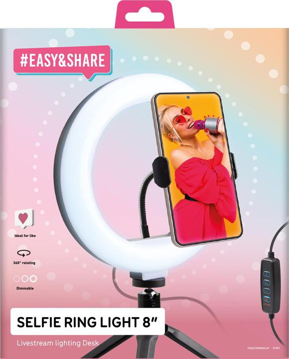 Produktbild SBS Ring Light med tripod (Ringleuchte)