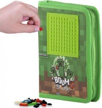 Actual product image Komelon Piórnik Cass film Piórnik szkolny na suwak MINECRAFT