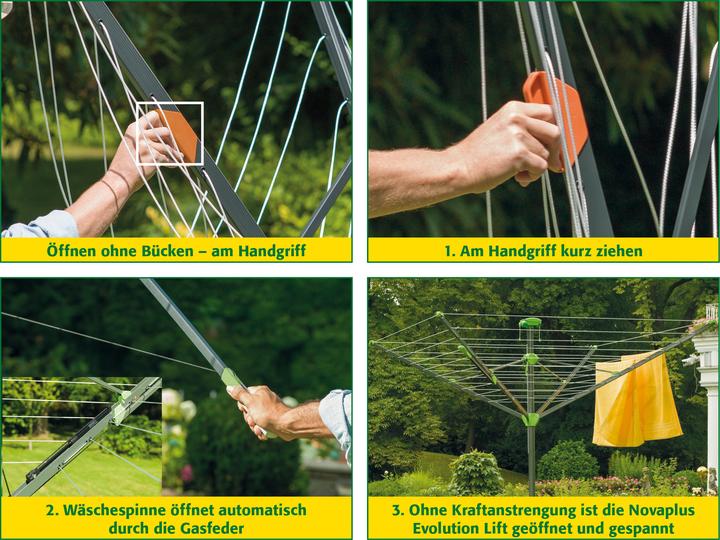 Produktbild Juwel Wäschespinne Novaplus Evolution Lift (51 m)