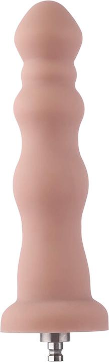 Actual product image HiSmith Silicone Anal Dildo with Beads for Premium Sex Machine