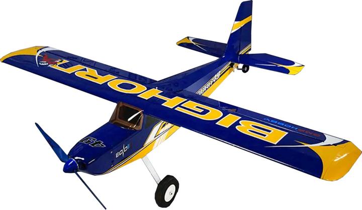 Image du produit OMPHobby Bighorn Pro 49" avec volets Bleu ARF 1,24m