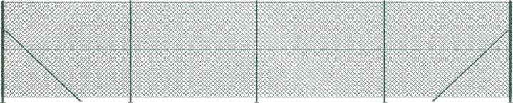 Produktbild VidaXL Maschendrahtzaun mit Bodenflansch Grün 1,8x10 m, Farbe