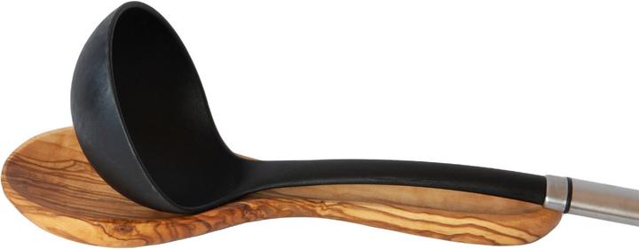 Immagine prodotto Natura Punto Poggia-cucchiaio, 100% legno d'ulivo, cm 25 x 8,5 x 2,5cm, marrone