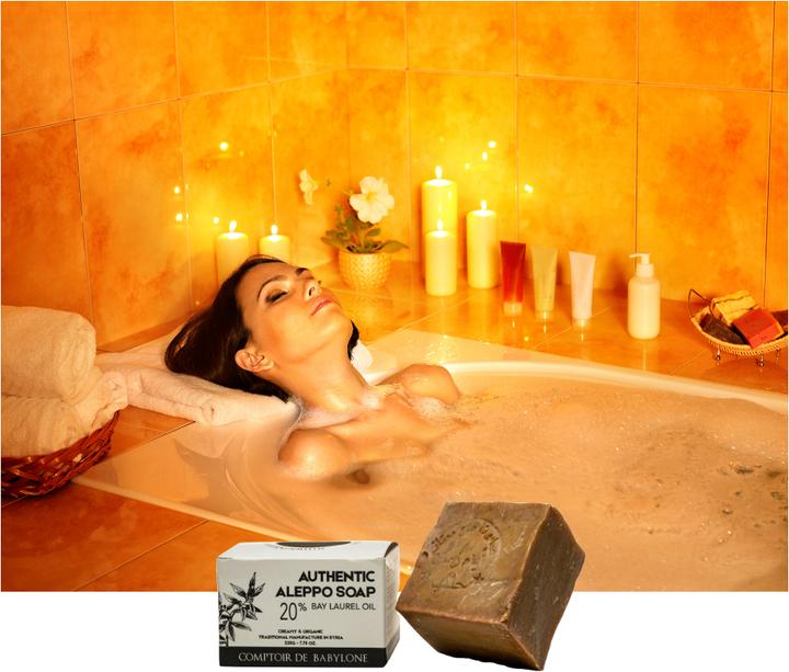 Produktbild Natura Punto Echte Aleppo-Seife (Hartseife)