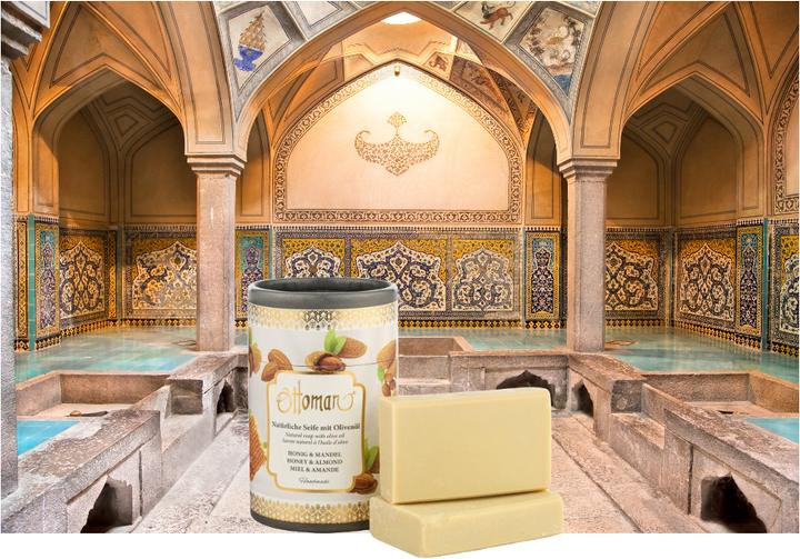 Actual product image Natura Punto Set of 6 palace soap honey and almond (Hard soap)