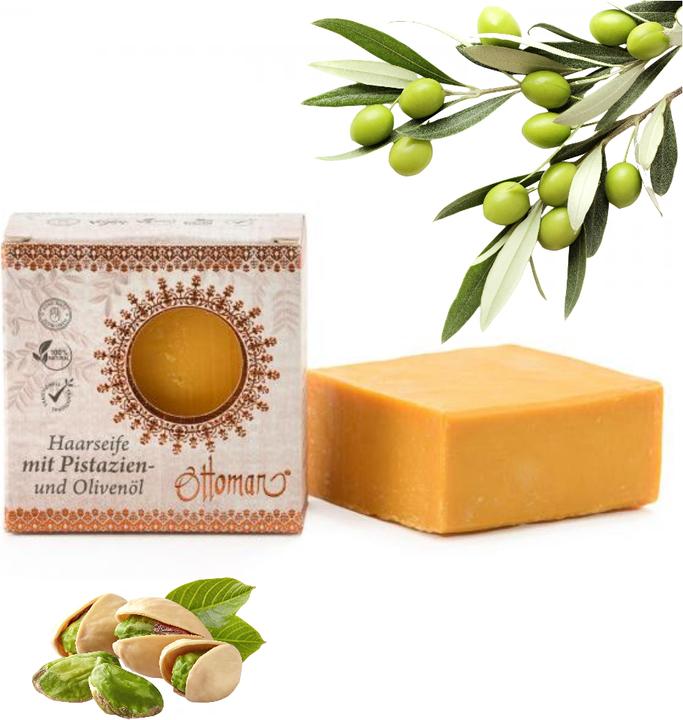 Immagine prodotto Natura Punto Sapone per capelli con pistacchio e olio d'oliva (Shampoo liquido)