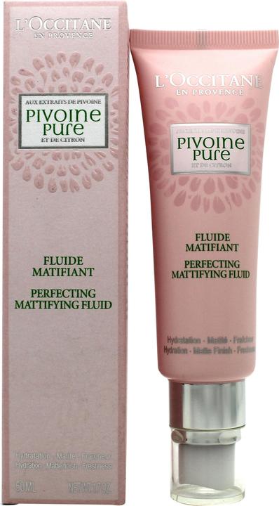 Produktbild L'Occitane Pivoine - Pure Fluide Matifiant (50 ml, Gesichtsfluid)