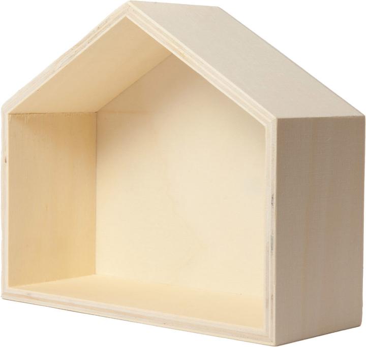Actual product image Natura Punto Christmas crib made of natural wood, 6 figures