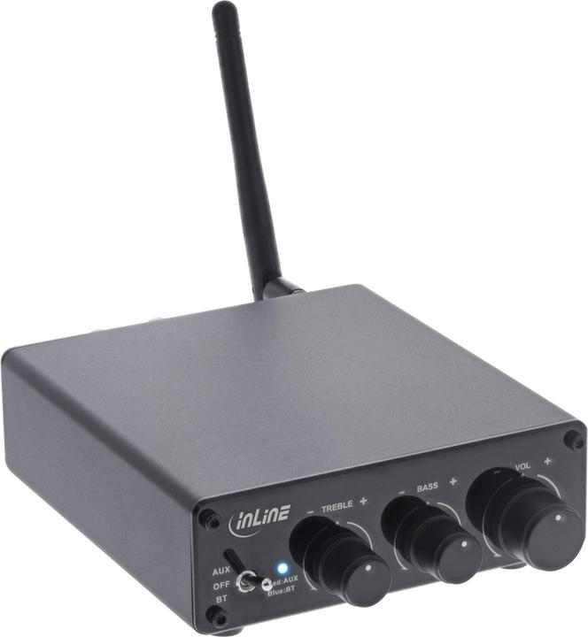 Produktbild InLine Bluetooth 5.3 Audio Receiver mit 96 Watt Verstärker (Empfänger)