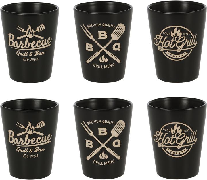 Casativo 6er-Set Becher aus Keramik (6 x)