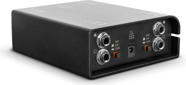 Actual product image Palmer Audio RIVER inn - Active 2-channel DI box