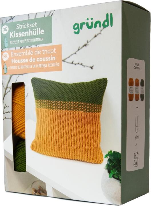 Actual product image Natura Punto Knitting Set with Wool for Cushion Cover