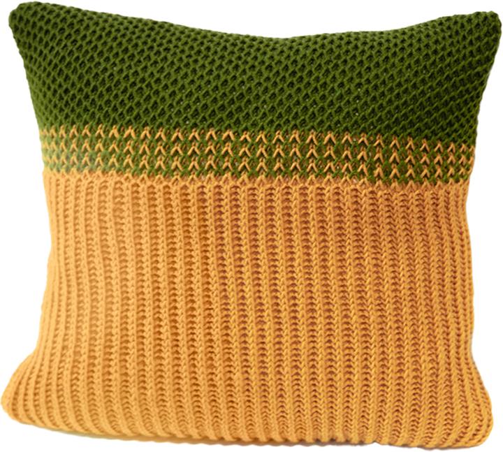 Actual product image Natura Punto Knitting Set with Wool for Cushion Cover