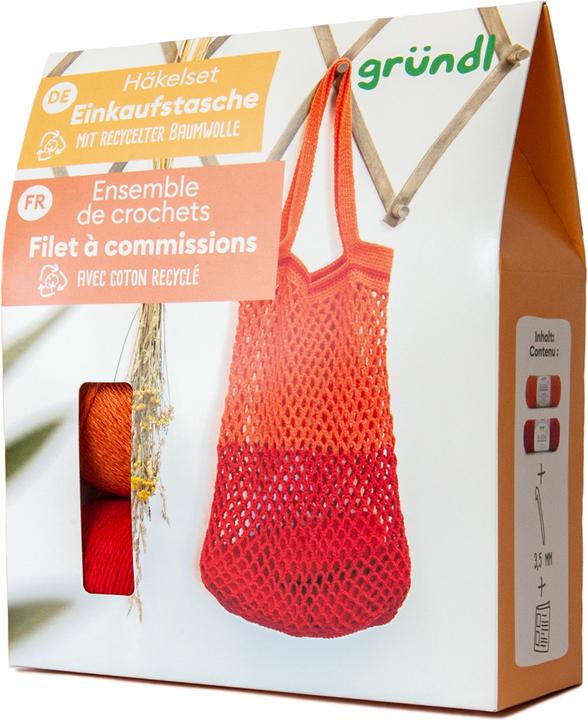 Produktbild Natura Punto Häkel-Set mit Wolle für Einkaufstasche