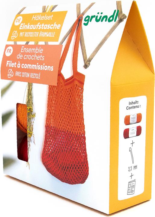 Produktbild Natura Punto Häkel-Set mit Wolle für Einkaufstasche
