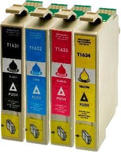 Immagine prodotto Hermex Cartuccia d'inchiostro compatibile XL per Epson WorkForce WF-2630WF (M, Y, C, FC)
