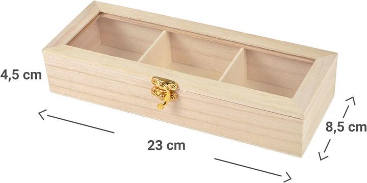 Immagine prodotto Natura Punto Scatola per bustine di tè in legno