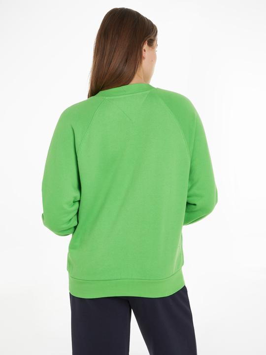 Actual product image Tommy Hilfiger Ladies Sweatshirt 1985 without hood, Green (Spring Lime), M (M)