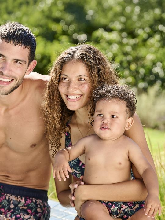 Produktbild Vertbaudet Capsule Bademode TROPEN: Jungen Baby Badehose (80)