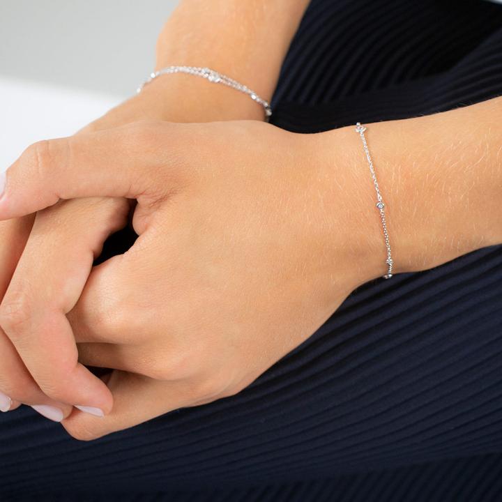 Immagine prodotto Xenox Bracciale polvere di stelle (18.50 cm, Argento 925)