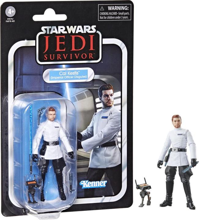 Image du produit Hasbro Star Wars Jedi : Survivor Vintage Collection Figurine Cal Kestis (Officier Impérial Disguise) 10 cm