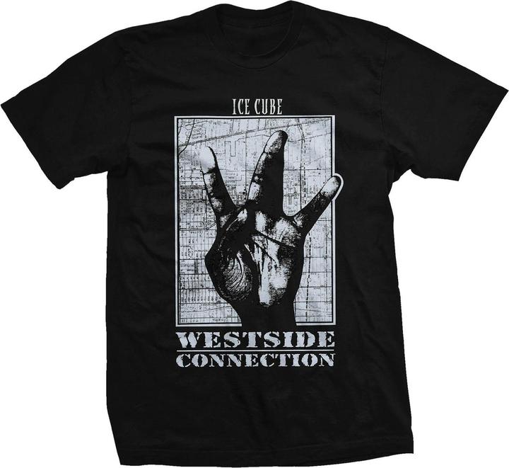 Actual product image Ice Cube Unisex Adult Westside Connection Cotton T-Shirt (M)