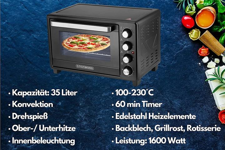 Actual product image Steinborg Mini oven, 35L
