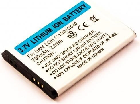 Samsung Batterie SGH C130, D520