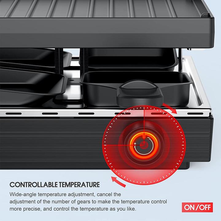 Produktbild Muchen Raclette Grill, 4 Personen