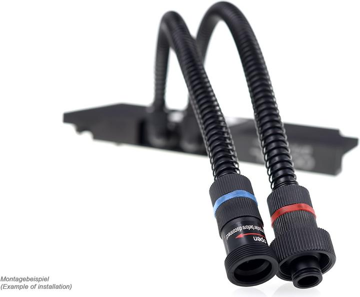 Produktbild Alphacool Eisbaer GPX Extension Set 90° (Schlauch und Anschlüsse) (0.32 m, Kunststoff)