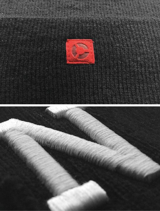 Image du produit Masterdis Letter Cuff Knit Beanie (Taille unique)