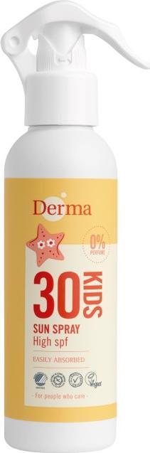 Actual product image Derma Kids Sunspray SPF30 (200ml) (Sun spray, SPF 30, 200 ml)