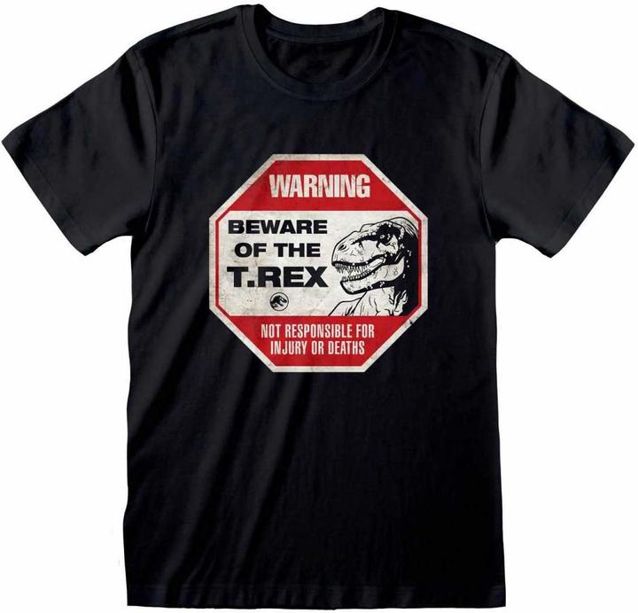 Jurassic World Beware Of Trex Tshirt (XL)