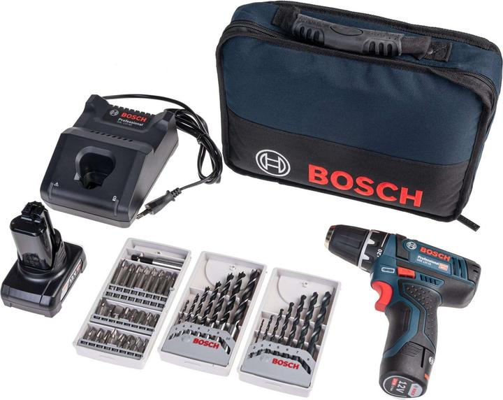 Actual product image Bosch Professional GSR 10.8-2-LI Set (Rechargeable battery operated)