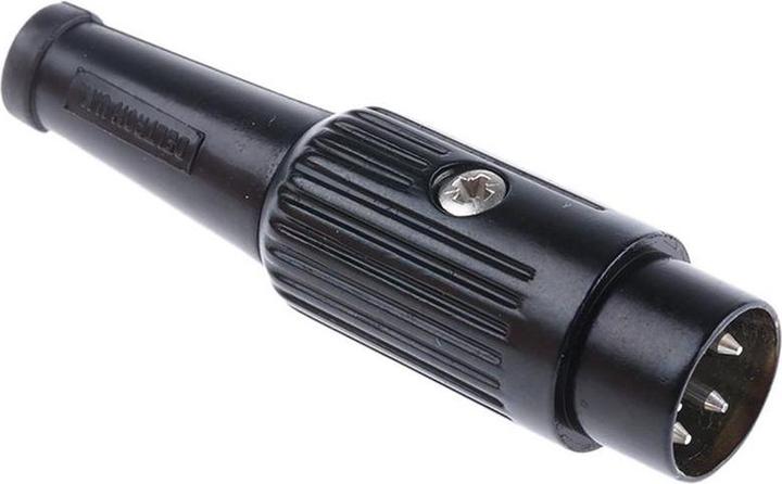 Immagine prodotto Rs Pro Spina DIN a 4 pin, 34 V ac/dc / 2A, connessione a crimpare Montaggio del cavo