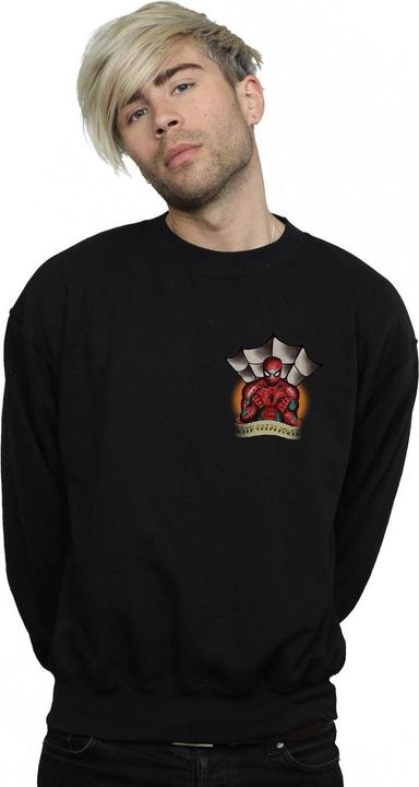 Produktbild SpiderMan Tattoo Breast Print Sweatshirt (XXL)