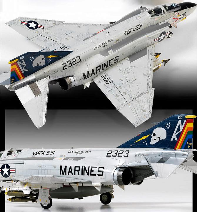 Immagine prodotto Academy 1/48 USMC F-4B/N VMFA-531 "Fantasmi grigi"