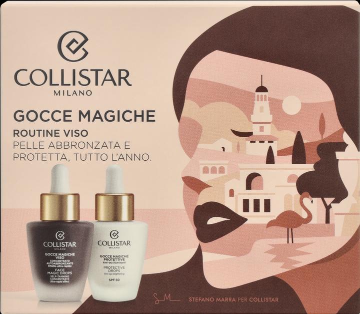 Collistar Magical Drops Selbstbräuner 30ml + Magical Protection Drops SPF 50 30ml, Bräunung und Schutz (Selbstbräunungsschaum, 60 ml)