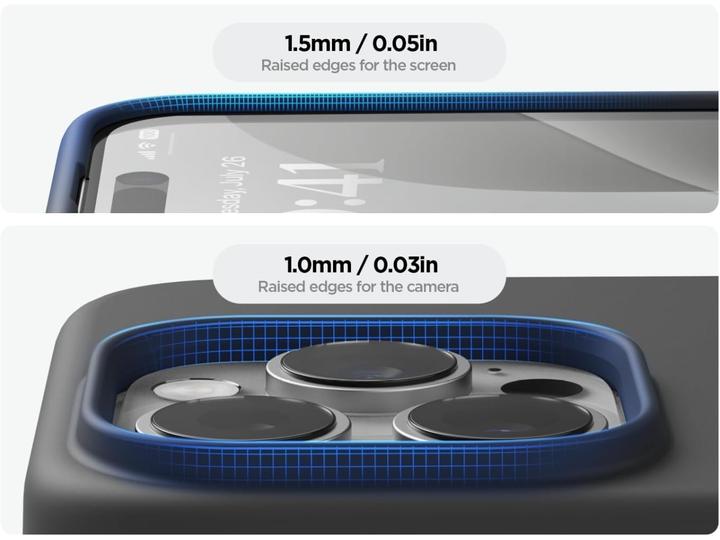 Actual product image Screenguard Liquid Silicone Case (Apple iPhone 16 Pro Max)