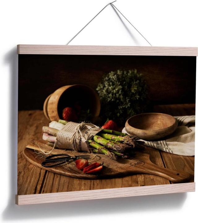 Actual product image Trenddeko Fresh asparagus (80 x 60 cm)