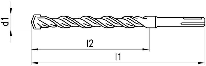 Produktbild Bosch Professional Zubehör Hammerbohrer SDS plus-5, 16 x 150 x 215 mm (16 mm)