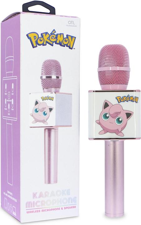 Produktbild OTL Mikrofon Pokémon Jigglypuff Karaoke Rosa