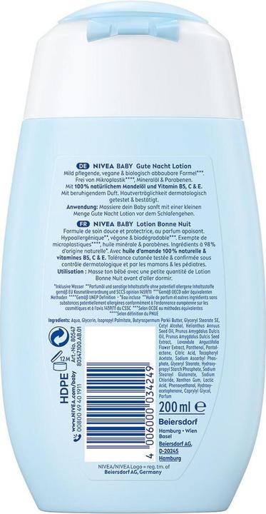 Actual product image NIVEA Good night lotion