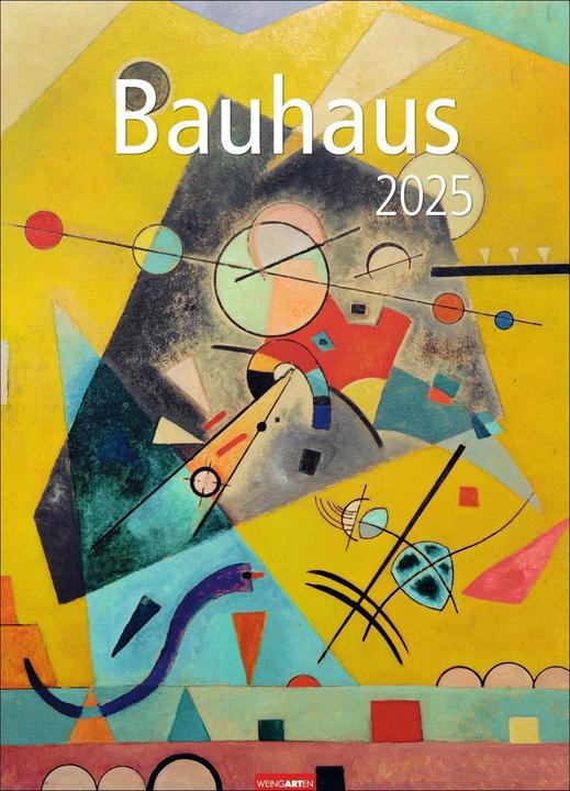 Bauhaus Kalender 2025 (49 x 68 cm, Harter Einband, Deutsch)